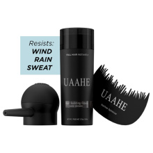 UAAHE Hot Selling Refilling Hair Fibers Powders Thickening Spray Keratin Protein Brazil Hair Building Fibers